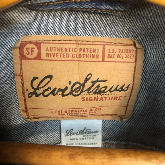 Levi’s Levi Strauss Mens XL Denim Blue Jean Jacket - Picture 3 of 9